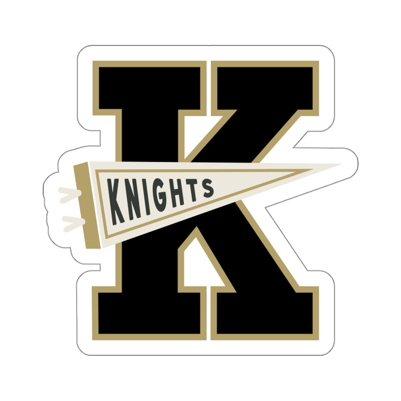 The Knights Pennant | Sticker