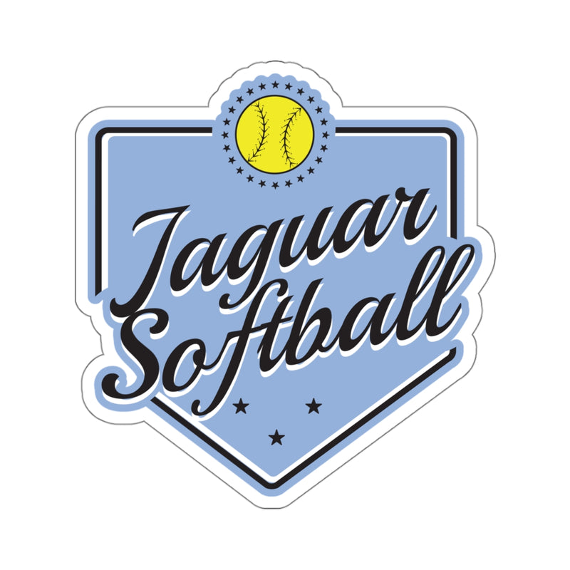 The Jaguar Softball Plate | Sticker