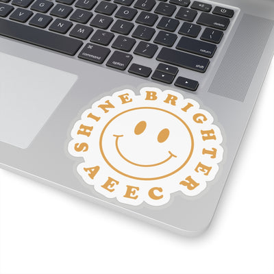 The Shine Brighter Smiley | Sticker