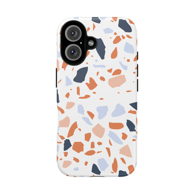 The Orange & Blue Terrazzo | Phone Case