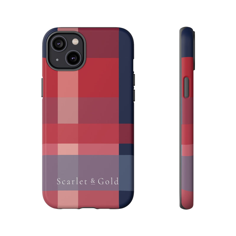 The Red & Blue Plaid | Phone Case