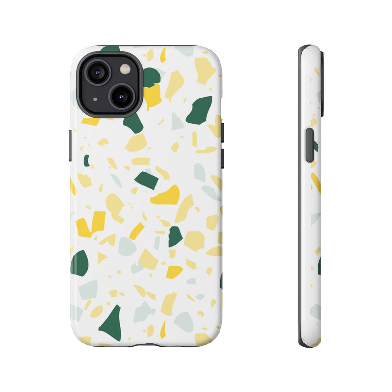 The Green & Yellow Terrazzo | Phone Case