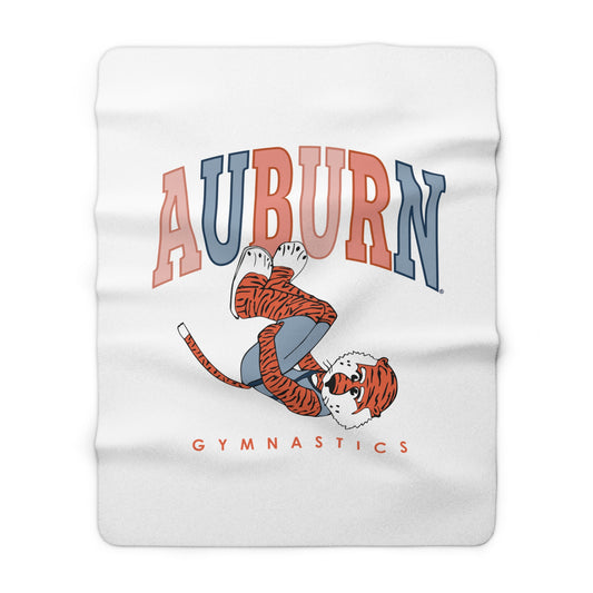 The Auburn Arch Front Tuck Aubie | Sherpa Fleece Blanket