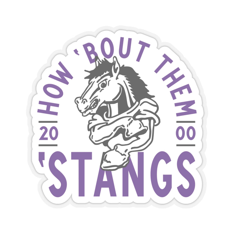 The HOW BOUT THE STANGS | Sticker