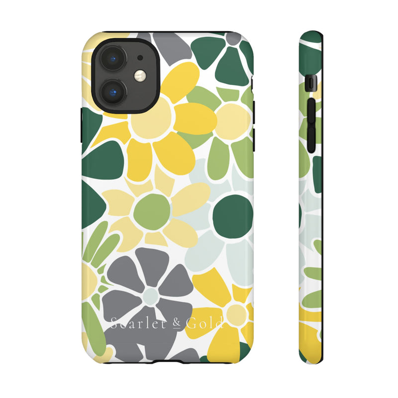 The Green & Yellow Floral | Phone Case