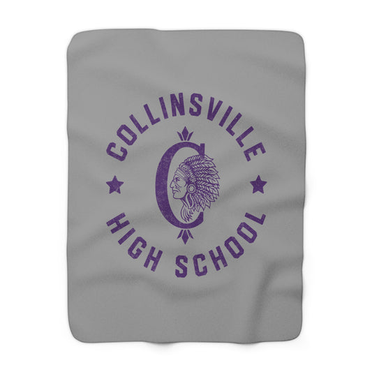 The COLLINSVILLE CIRCLE | Sherpa Fleece Blanket