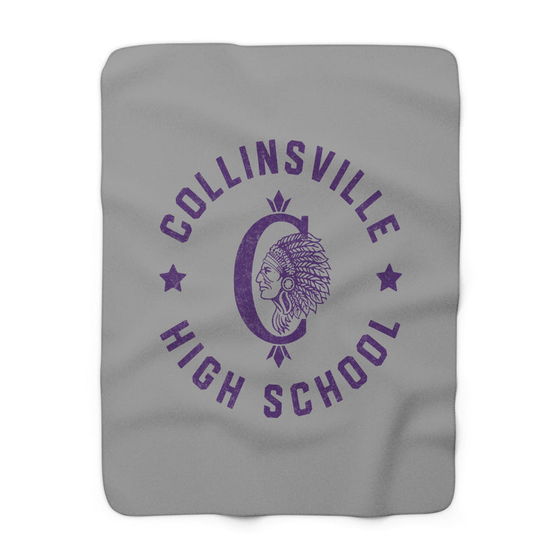 The COLLINSVILLE CIRCLE | Sherpa Fleece Blanket