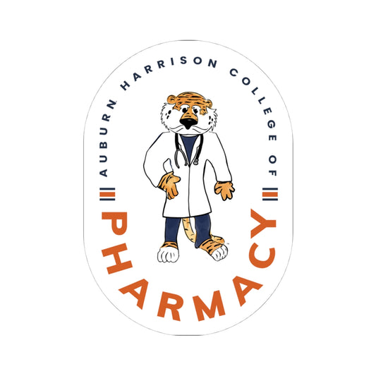 The Pharmacy Aubie Circle | Sticker