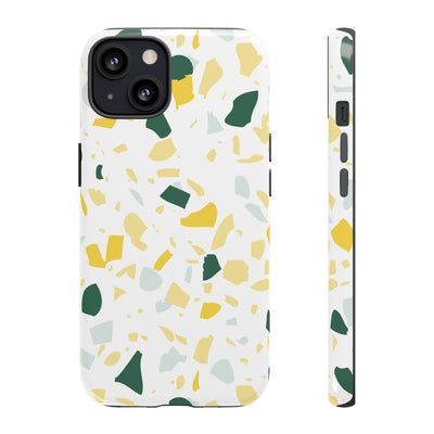 The Green & Yellow Terrazzo | Phone Case