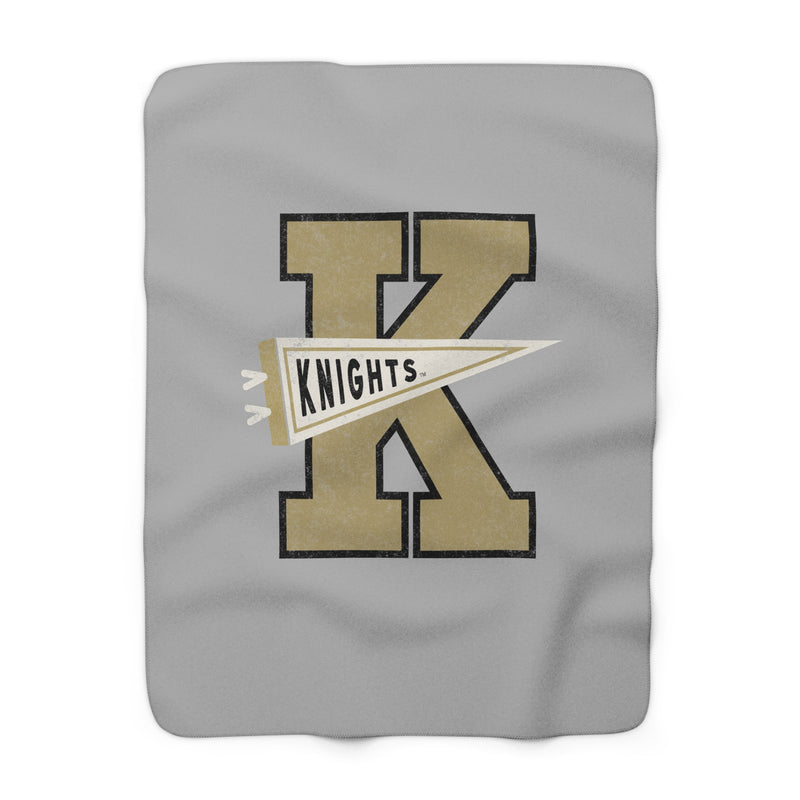 The Knights Pennant | Sherpa Fleece Blanket