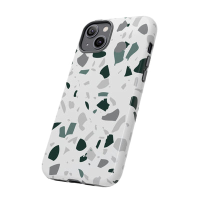 The Green & Grey Terrazzo | Phone Case