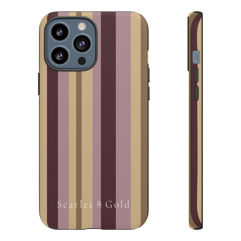 The Maroon & Gold Stripes | Phone Case