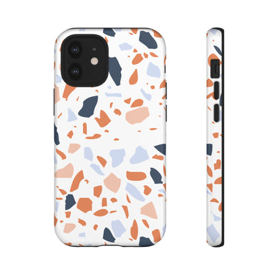 The Orange & Blue Terrazzo | Phone Case