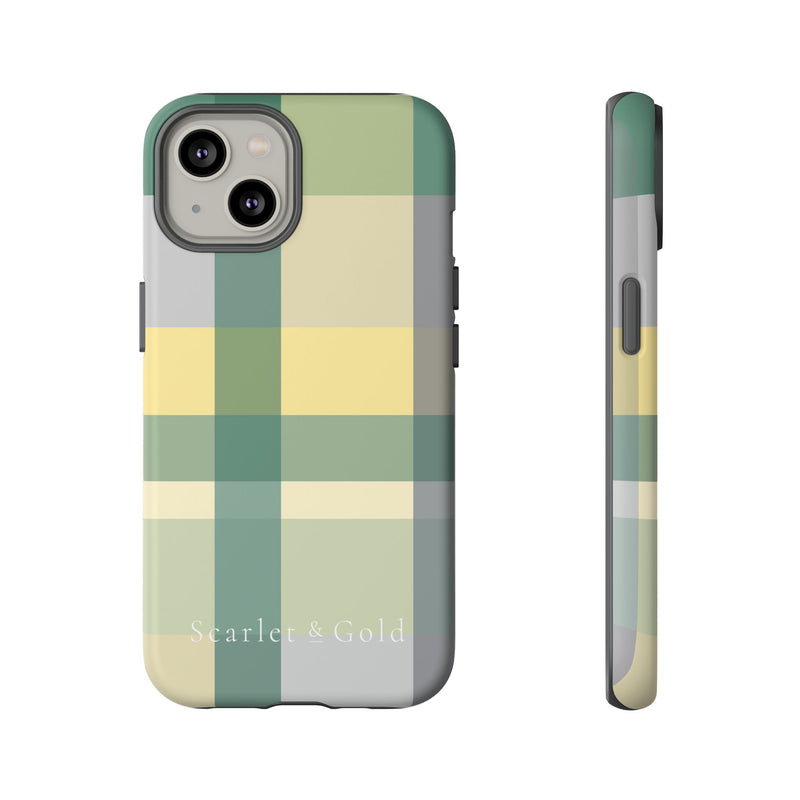 The Yellow & Green Plaid | Phone Case