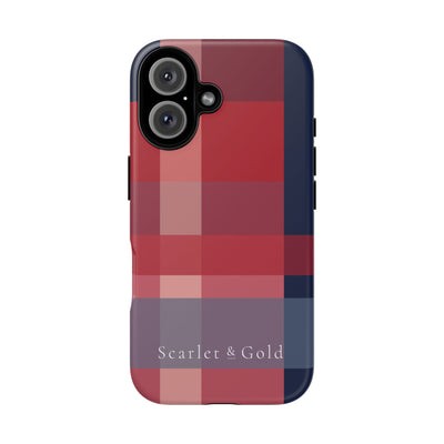 The Red & Blue Plaid | Phone Case