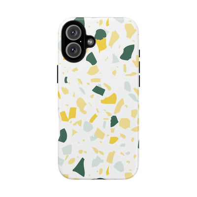 The Green & Yellow Terrazzo | Phone Case