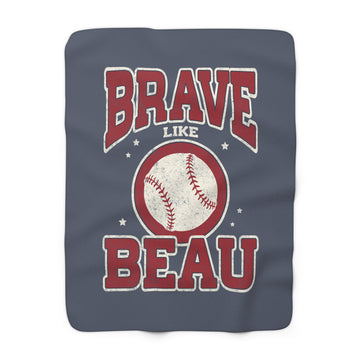 The Vintage Brave Like Beau | Sherpa Blanket