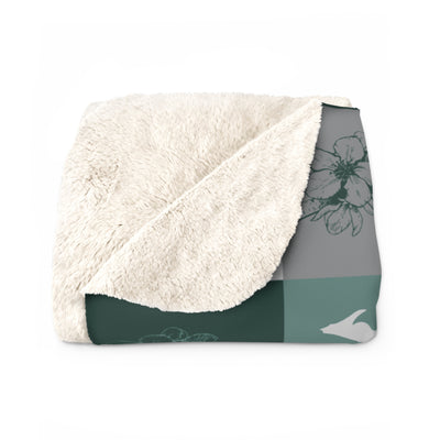 The MSU All the Things | Sherpa Fleece Blanket