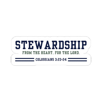The Stewardship Stripes | Sticker