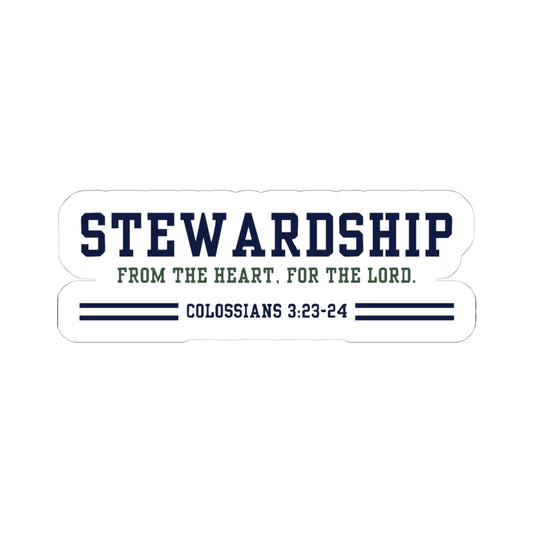 The Stewardship Stripes | Sticker