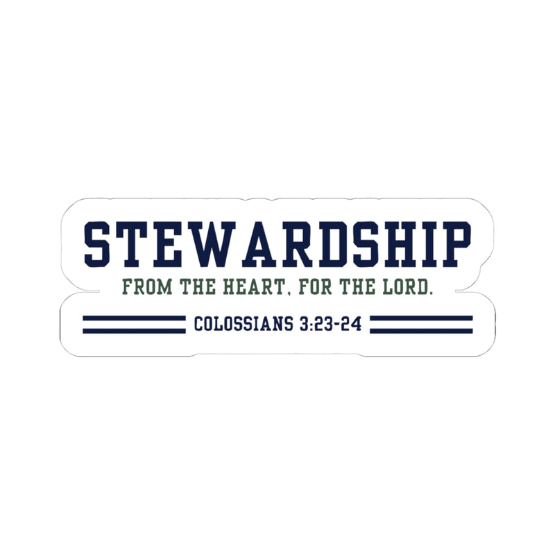 The Stewardship Stripes | Sticker