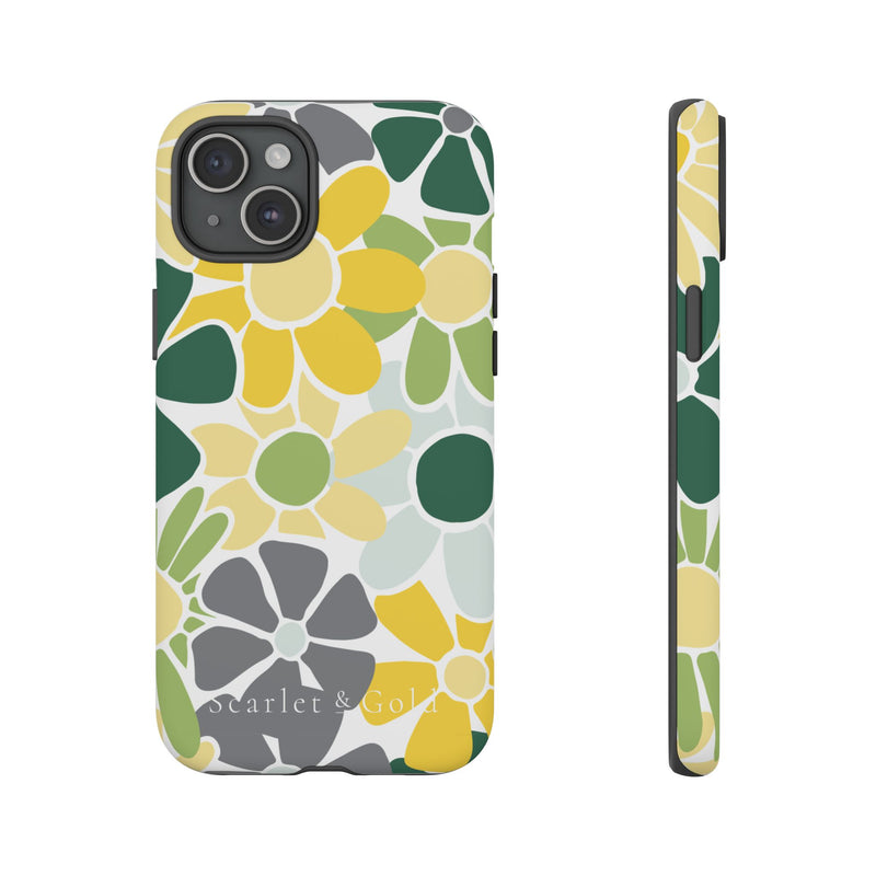 The Green & Yellow Floral | Phone Case