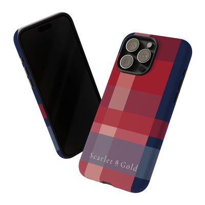 The Red & Blue Plaid | Phone Case