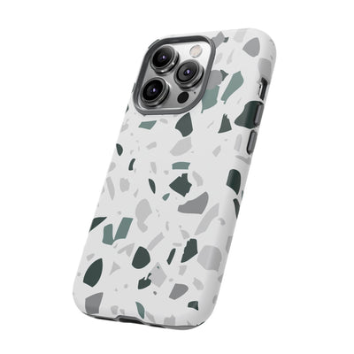 The Green & Grey Terrazzo | Phone Case