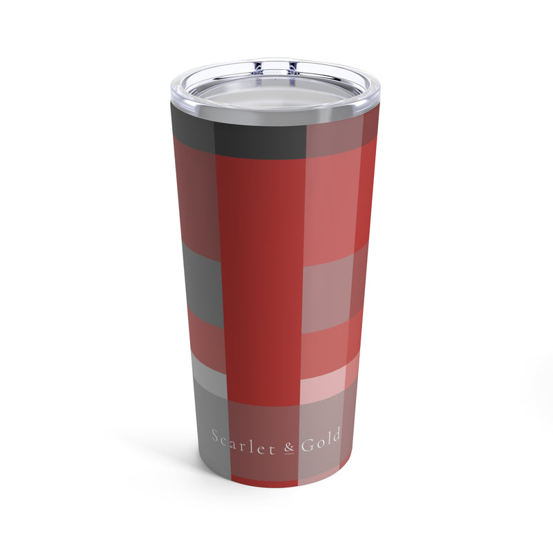 The Red & Black Plaid | Tumbler 20oz