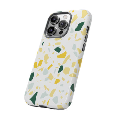 The Green & Yellow Terrazzo | Phone Case