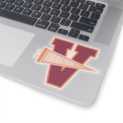 The Virginia Tech Pennant | Sticker