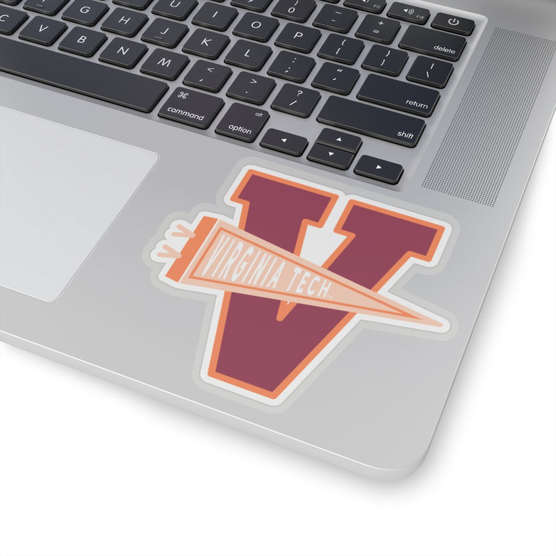 The Virginia Tech Pennant | Sticker