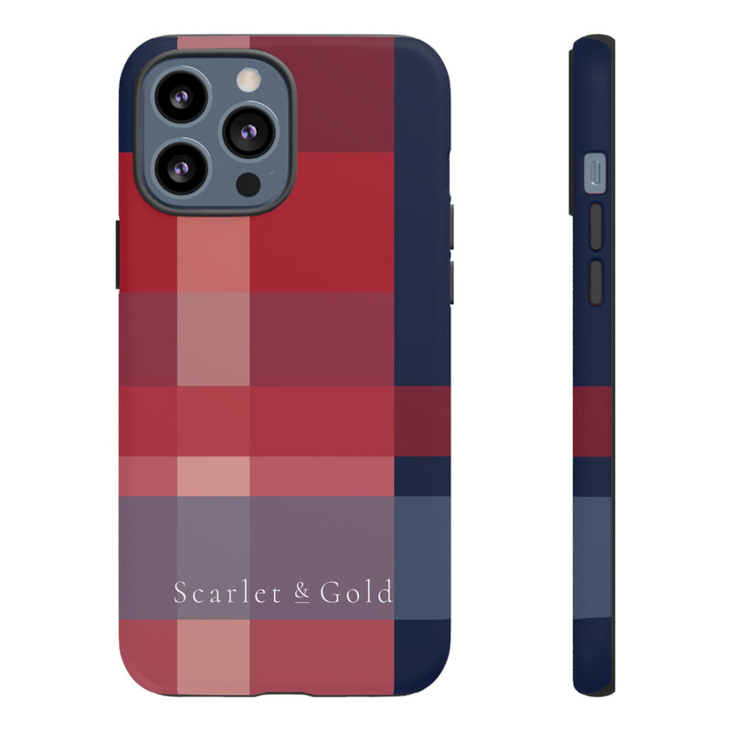 The Red & Blue Plaid | Phone Case