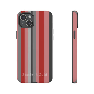 The Red & Black Stripes | Phone Case