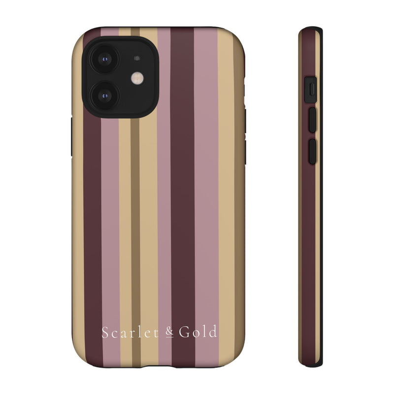 The Maroon & Gold Stripes | Phone Case