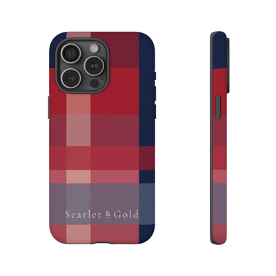 The Red & Blue Plaid | Phone Case