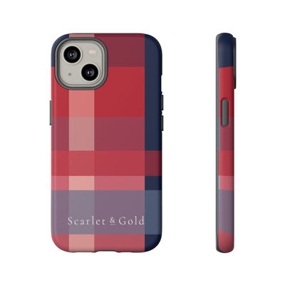 The Red & Blue Plaid | Phone Case