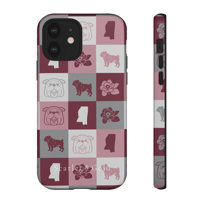 The Maroon & White All The Things | Phone Case