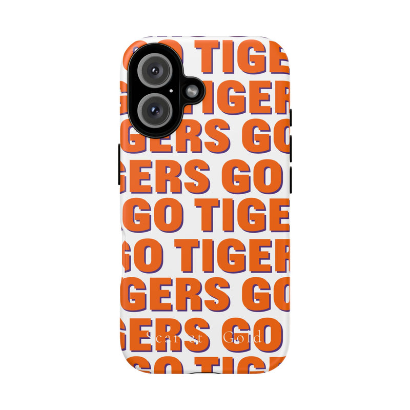 The Go Tigers Repeat | Phone Case