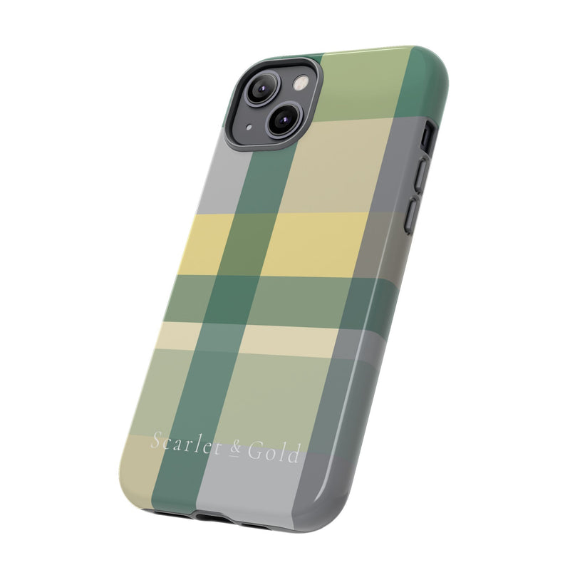 The Yellow & Green Plaid | Phone Case