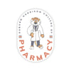 The Pharmacy Aubie Circle | Sticker