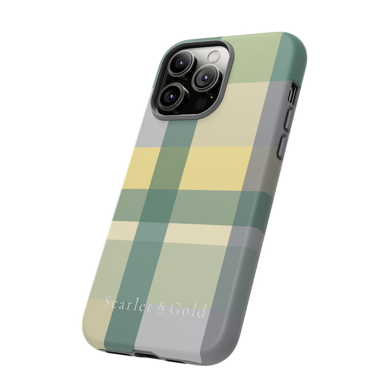 The Yellow & Green Plaid | Phone Case