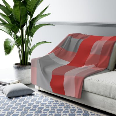 The Red & Black Plaid | Sherpa Fleece Blanket