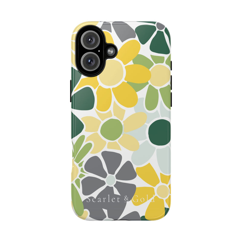 The Green & Yellow Floral | Phone Case