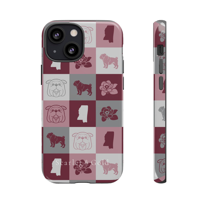 The Maroon & White All The Things | Phone Case