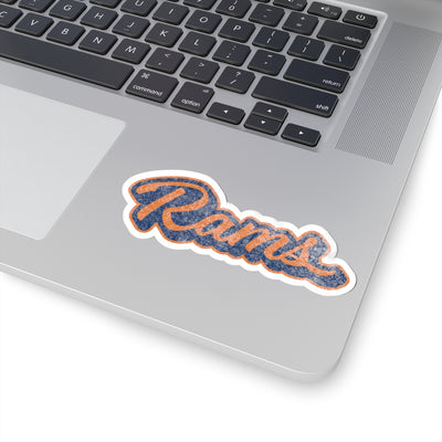 The Rams Script | Sticker