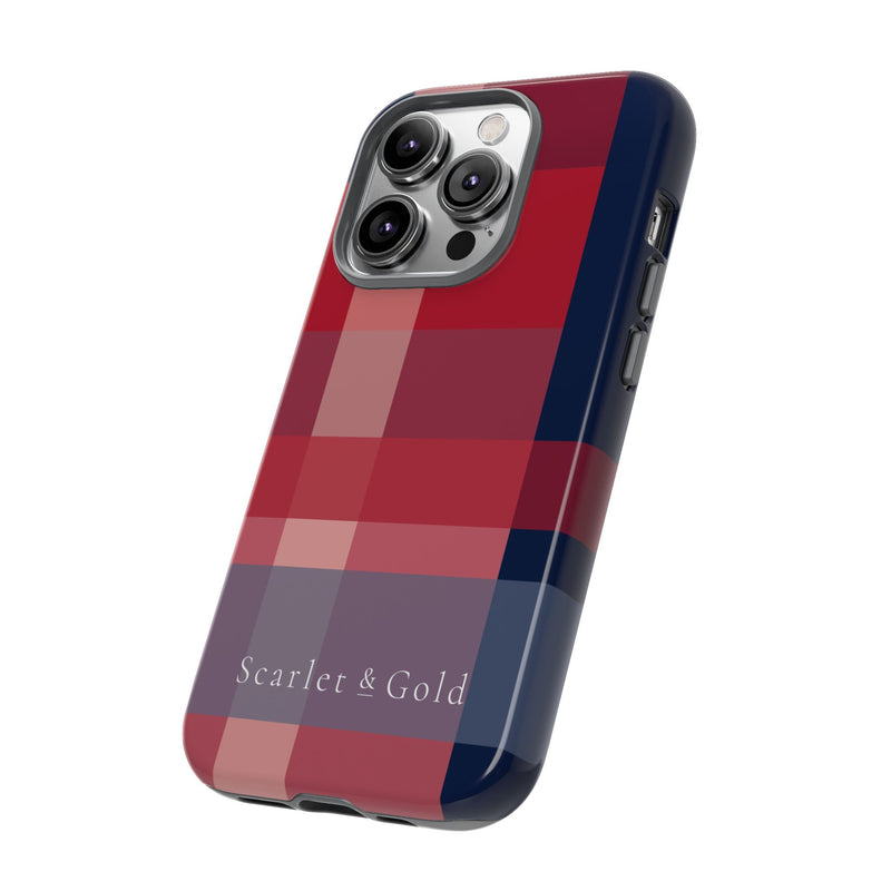 The Red & Blue Plaid | Phone Case