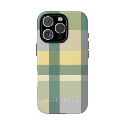 The Yellow & Green Plaid | Phone Case