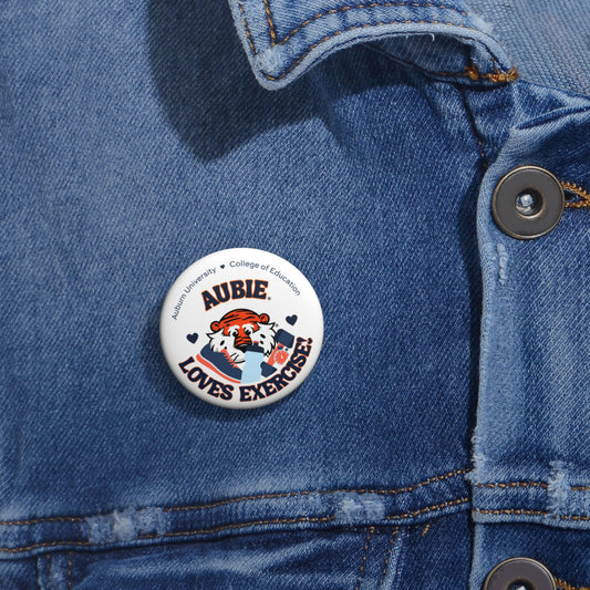 The Aubie Loves Exercise | Button