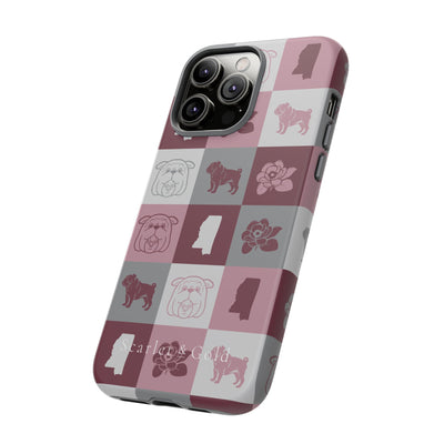 The Maroon & White All The Things | Phone Case